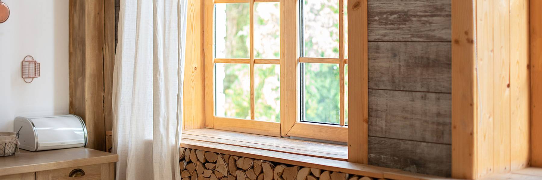 HOLZ/ HOLZ-ALU-FENSTER